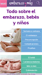 Mobile Screenshot of embarazoymas.net